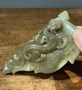 籽料糖沁白玉雕叶片螭龙把玩件，顺丰包邮 商品缩略图12