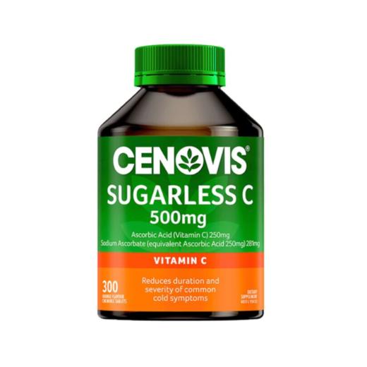 圣诺Cenovis维生素C无糖天然VC咀嚼片300粒/瓶 商品图0