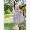 新中式国风晕染肌理串珠吊带裙女温柔高级感连衣裙V2842138 商品缩略图1