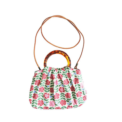 HUJI祤集Sunrise手提斜挎包插画花花 商品图0