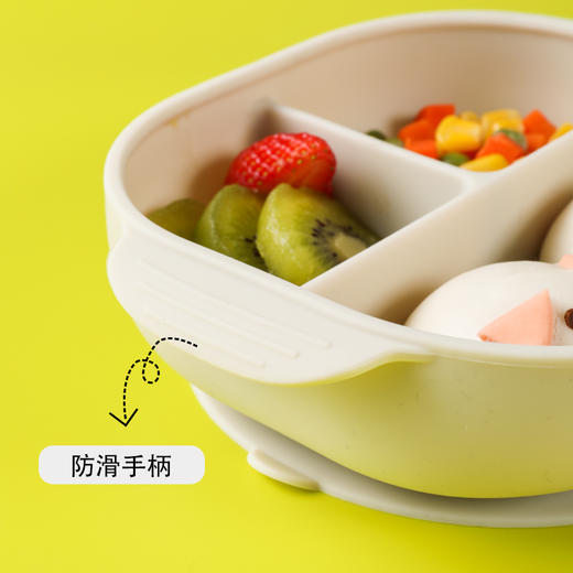 *Partita食品级硅胶机器人餐盘叉勺套装 商品图2