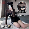 【霏慕】 6559拉链露胸日常上衣+6590哑光质感辣妹修身包臀裙情趣内衣 商品缩略图1