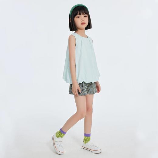 龙之涵短裤裙 纯棉 女童半身裙夏天洋气儿童防走光裙裤夏季宝宝短裙子 商品图12