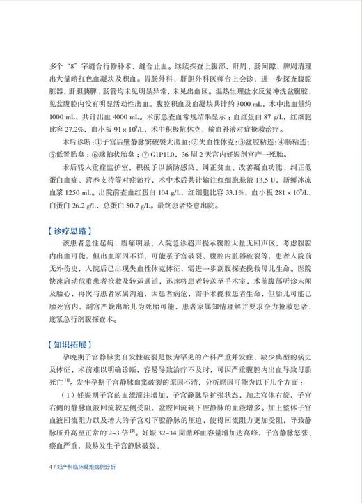 妇产科临床疑难病例分析 商品图7