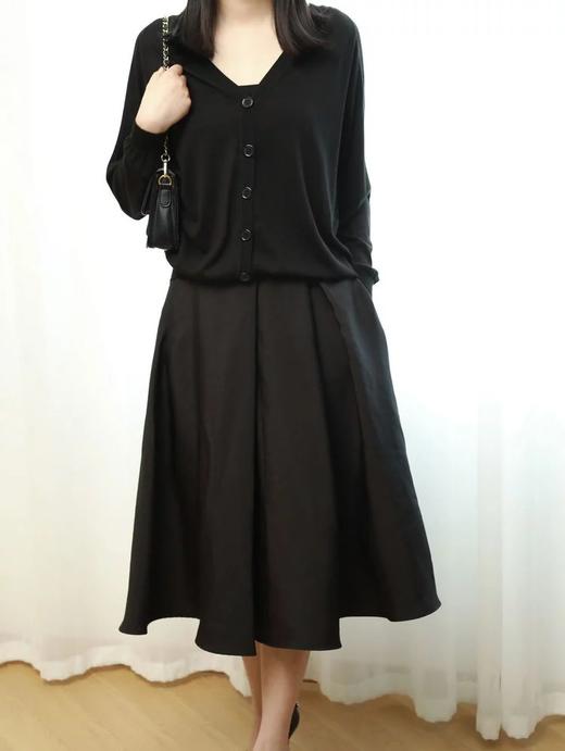 LPIUTY品牌！高圆圆同款 稀有真丝羊毛开衫 AQ23007 商品图4