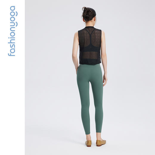 凡圣瑜伽新中式蕾丝马甲 F14229 商品图5
