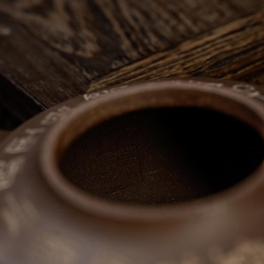 吴顺林 穿心平盖壶 宜兴紫砂原矿茶壶紫砂壶功夫茶泡茶壶茶具仿古 商品图9