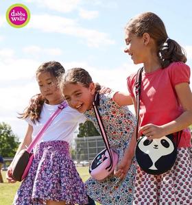 (包邮)美国dabbawalla瓦拉包斜挎小圆包2岁+(多种款式)