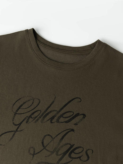 COCO ZONE "比利"夏季字母印花时尚圆领长袖上衣 CC2B1186 商品图4