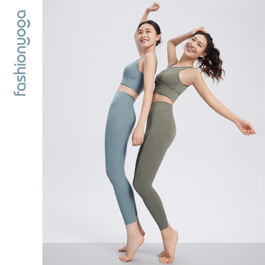 凡圣瑜伽基础薄裸感九分裤 FC14936 商品图13