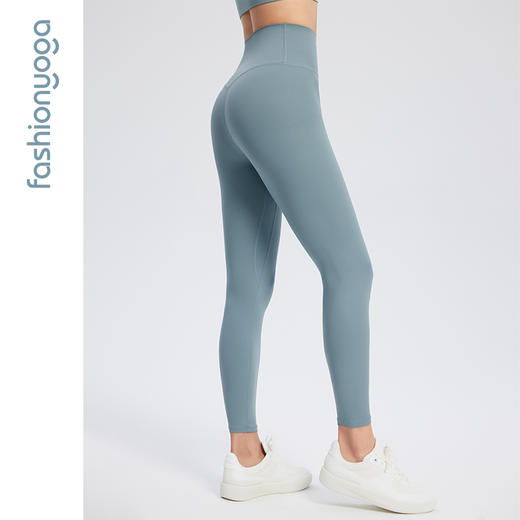 凡圣瑜伽基础薄裸感九分裤 FC14936 商品图6