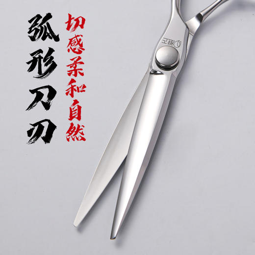 雅正鲨鱼剪大切口6.8-7寸大刀系列VG10钢综合剪美发剪刀 商品图2