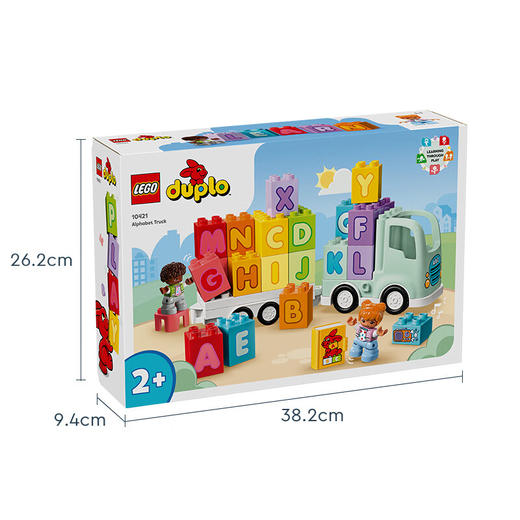 乐高积木L10421乐高得宝大颗粒系列百趣字母卡车 商品图4