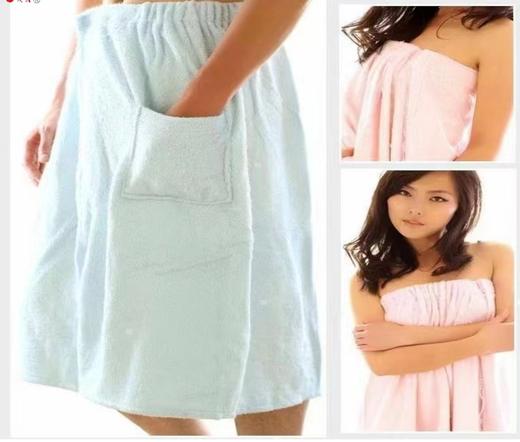 TY竹纤维精编浴裙（情侣款）1981 商品图0