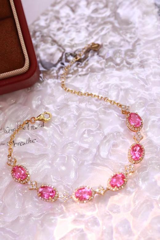 5.9ct 碧玺手链 商品图6