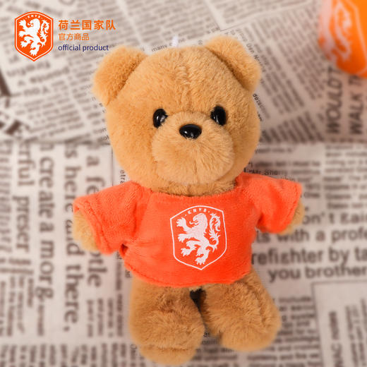 【官方正版】荷兰国家队| 橙色队徽可爱小熊挂件欧洲杯橙衣狮子军团 商品图1
