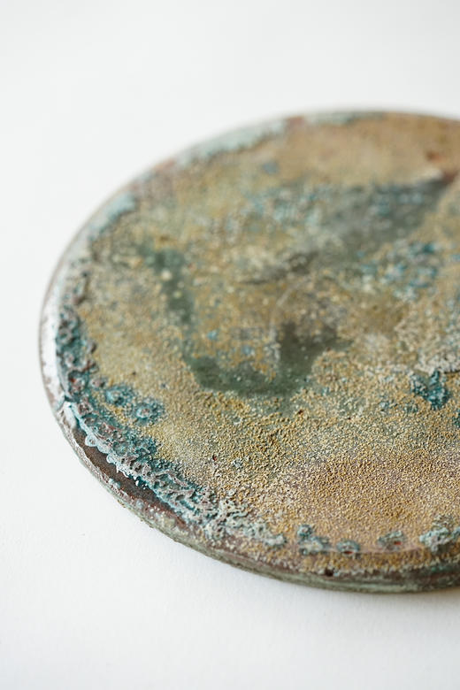 野口悦士18｜19｜20 赤锖｜平皿 商品图11