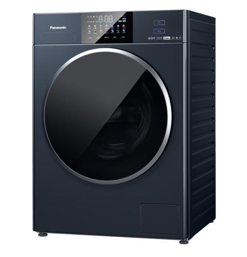 松下（252092）10kg全自动滚筒洗衣机，触控彩屏 自能投放 除螨洗 泡沫净技术天幕蓝 XQG100-E186 商品图2