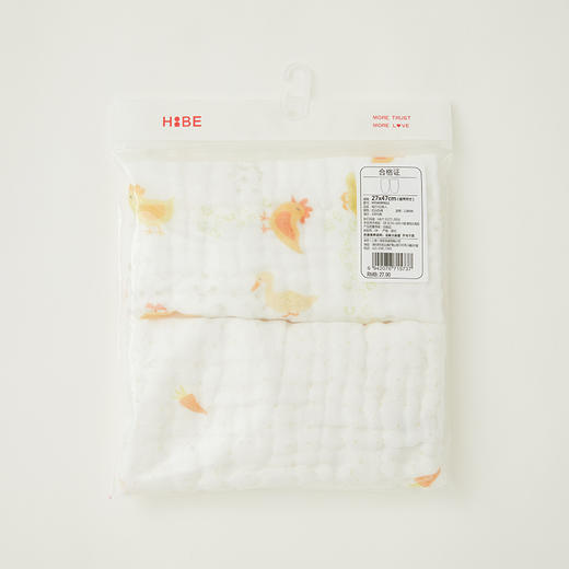 怡比奇妙生活吸汗巾2条入HY24SPP012红白色调/蓝黄色调27*47cm 商品图12