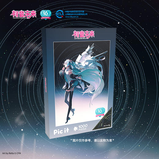 pic it 1000片平面拼图 初音未来16周年主视觉图PITCKS71308 商品图1