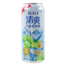 RIO爽0糖阳光玫瑰葡萄伏特加风味气泡鸡尾酒（预调酒）500ml