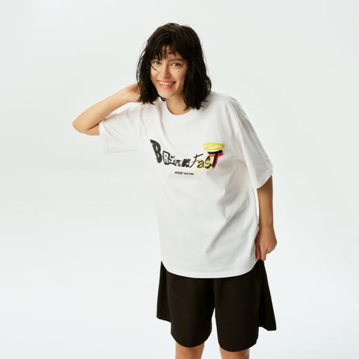 YKYB签名印花T恤夏新款小众潮牌宽松短袖 商品图6