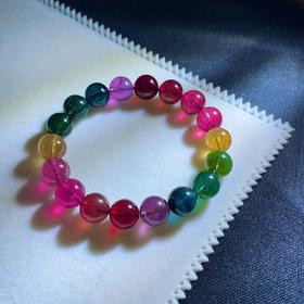 35.8g 10.8mm 碧玺手链