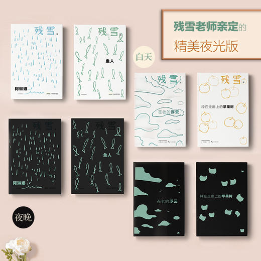 《残雪小说精选集·夜光版》全4册 赠送：残雪近照+私人语录珍藏明信片 商品图3