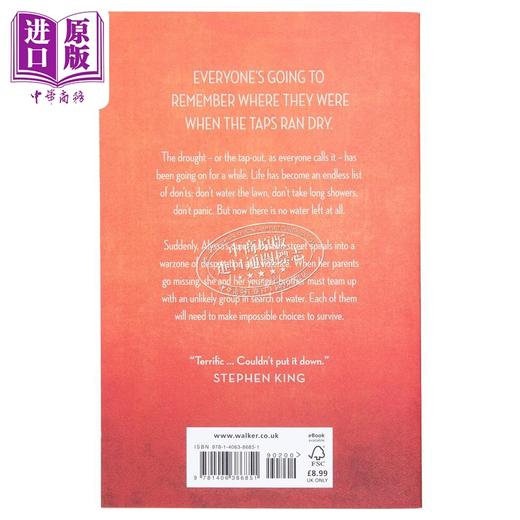 预售 【中商原版】旱灾 Dry 英文原版 Neal Shusterman Jarrod Shusterman 国际流行小说 推理侦探小说 商品图2