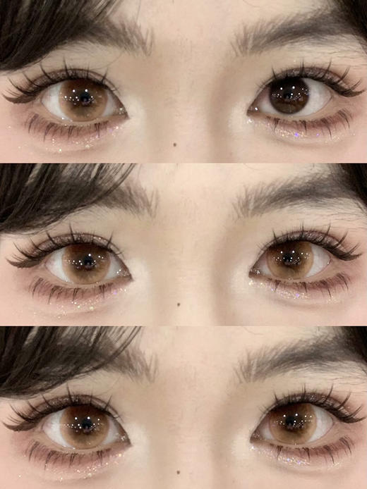 MIMIPARK 燃花灼灼 半年抛 两片 14.5mm 参考着色 13.9mm 基弧 8.6 含水 38% 新锐国货 商品图1