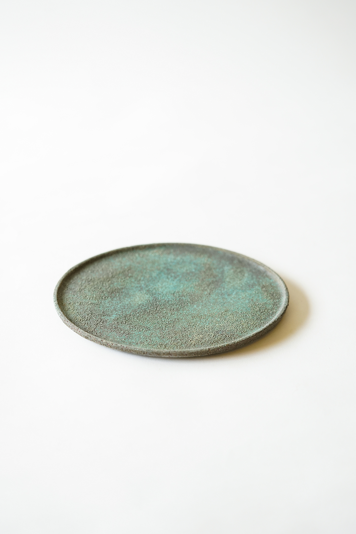 野口悦士05｜06 绿青｜平皿