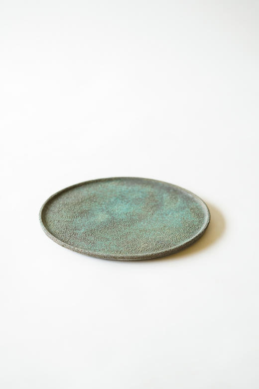 野口悦士05｜06 绿青｜平皿 商品图0