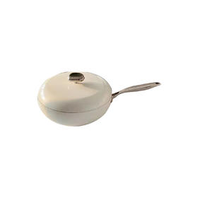 VELOSAN/温仑山 鹅卵石炒锅煎锅套装 不粘锅 平底锅 锅具32cm