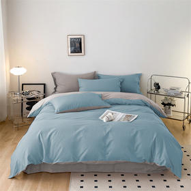 【维科家纺】全棉素色三/四件套-纽扣款