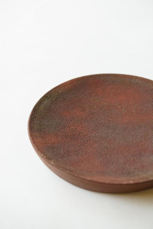 野口悦士16｜17 赤锖｜台皿 商品图5