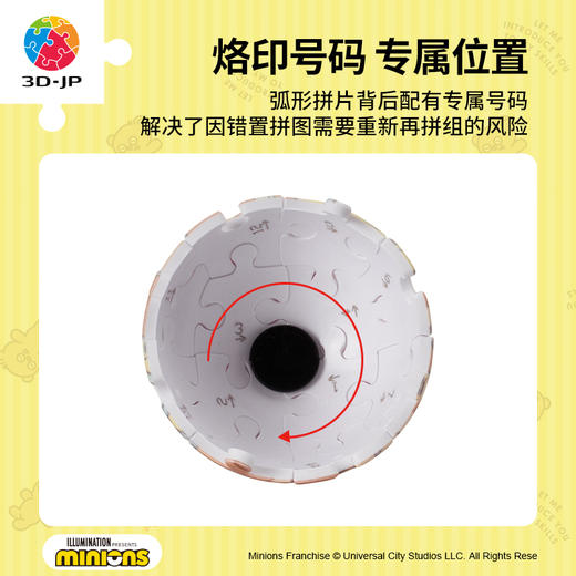 【折扣商品 不退不换】24片 钥匙扣拼图 A3851 Bob&Tim的甜点时光 商品图3