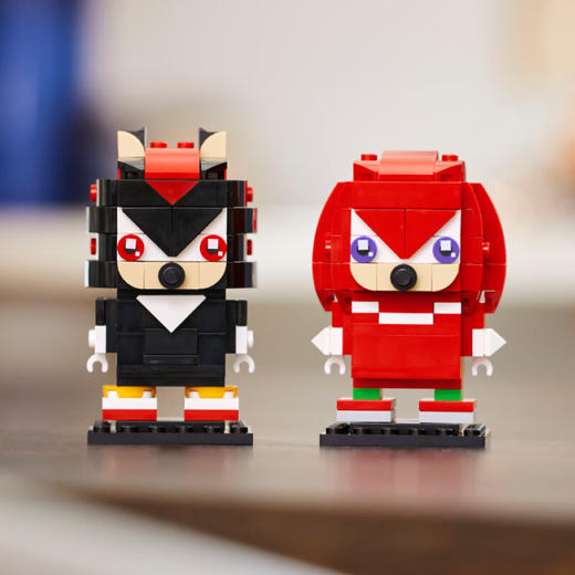 乐高积木L40672乐高方头仔系列刺猬索尼克：纳克与夏特 商品图3