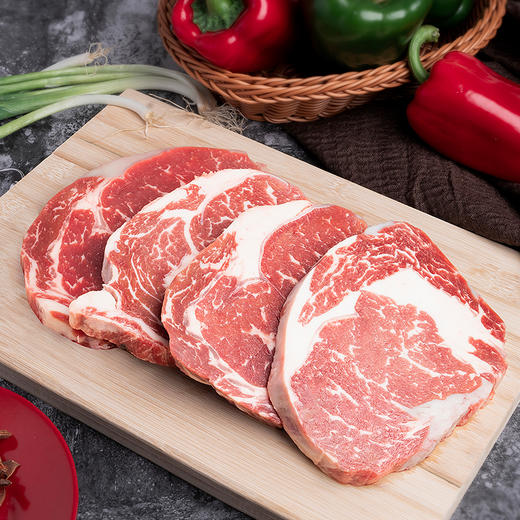 谷饲原切M2眼肉牛排800g/盒 商品图1