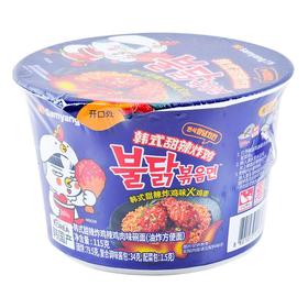 三养韩式甜辣炸鸡辣鸡肉味碗面115g