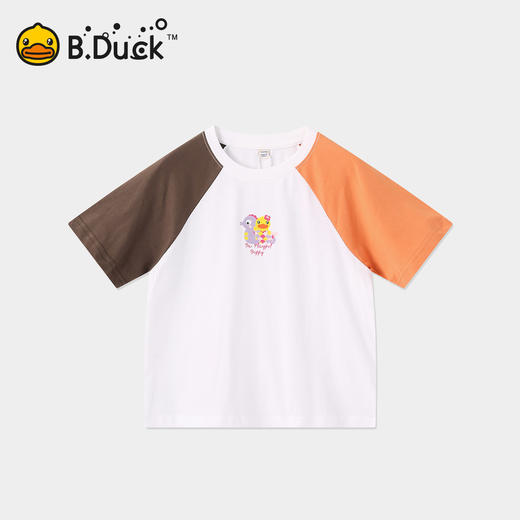 B.Duck小黄鸭童装夏季短袖T恤110-160 BF2501999 商品图3