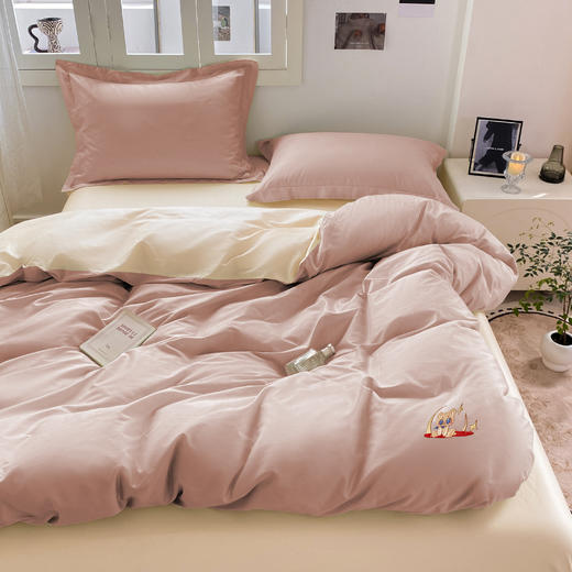 【维科家纺】全棉A类素色三/四件套 商品图1