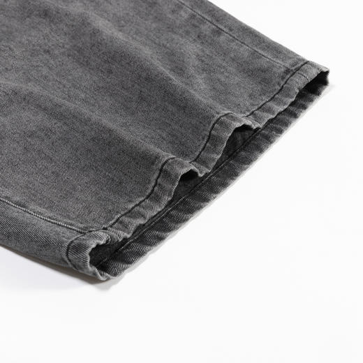 【新品上新】HX 夏季水洗牛仔五分裤宽松版型C207420007101短裤 商品图4