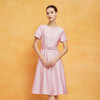PF8C7斯尔丽24新款OL优雅端庄款收腰A摆赫本风显瘦减龄连衣裙 商品缩略图0
