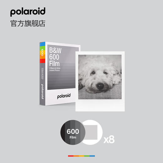 宝丽来Polaroid 拍立得相纸 600一次成像相纸复古胶片 适用NOW/NOW+/I-2/600/Lab机型  带电池可用于600机型 商品图4