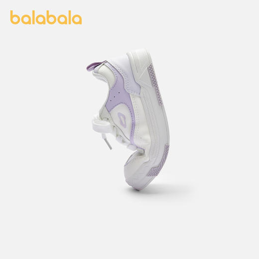 巴拉巴拉童鞋儿童板鞋男童女童小白鞋秋季新款透气鞋子撞色潮 商品图2