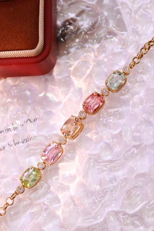 8.7ct 碧玺手链 商品图3