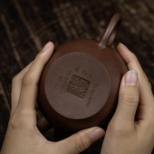 欧咏 大巨轮珠壶 宜兴紫砂原矿茶壶紫砂壶功夫茶泡茶壶茶具仿古 商品图3