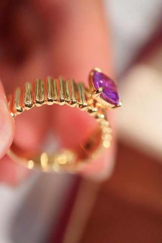 1.18ct 蓝宝石戒指 商品图5