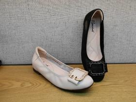 豪行21367339真皮浅口休闲低跟女鞋单鞋皮鞋专柜正品