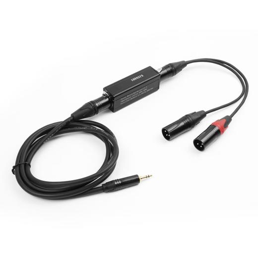 【专业音频降噪器】3.5音频线+隔离器+卡侬线音频隔离器消除器音响噪音音频滤波器卡农隔离器消除电流声变压信号降噪器卡龙HIFI单个 卡侬噪音消除器 卡农立体声隔离器，隔绝电流声，有效去除噪音 商品图5